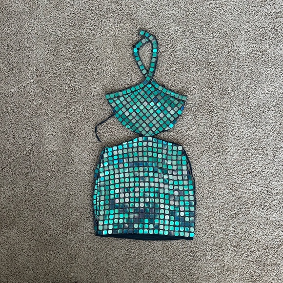 ASOS beaded sequin dress - Picture 2 of 3